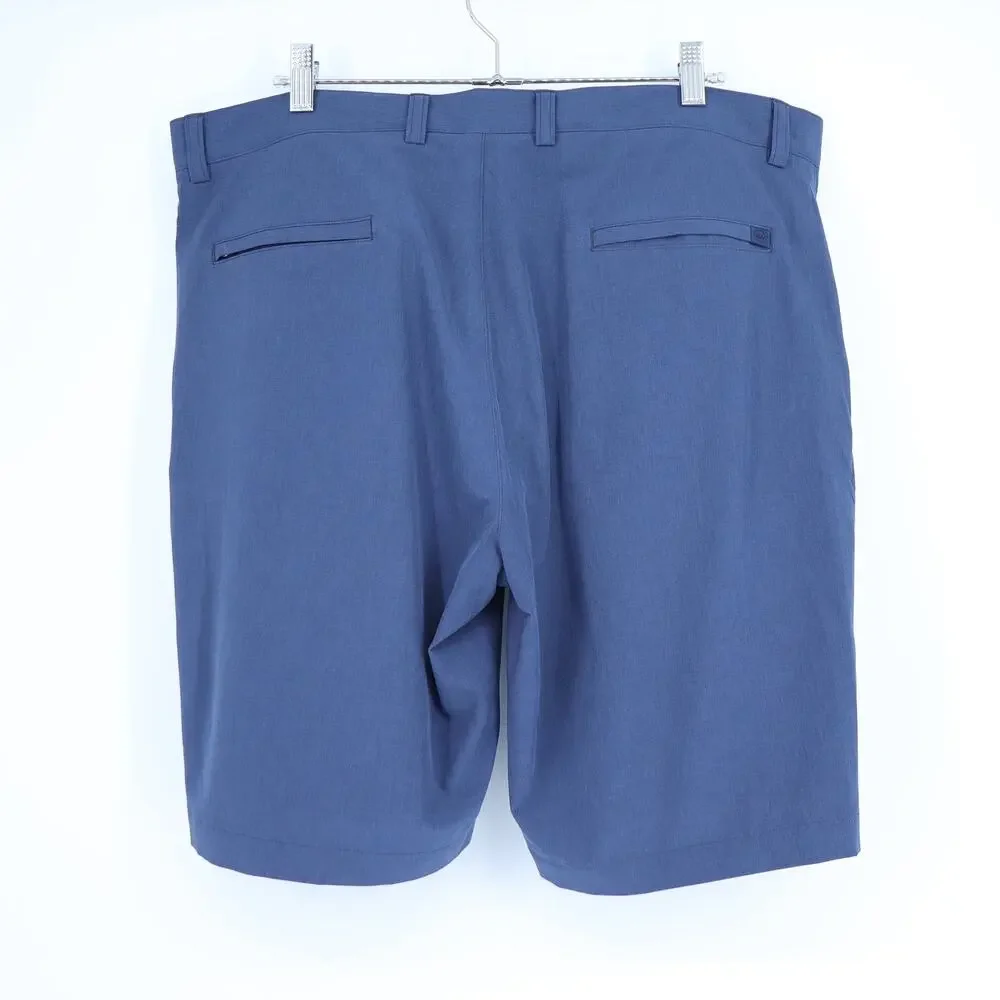 PETER MILLAR Shackleford Performance Hybrid Golf Shorts Navy Blue Men's 38